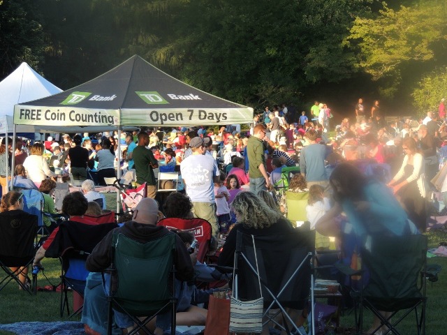 concerts in park,display of love with family