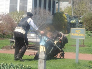 jewish father pushing stroller,display love picture